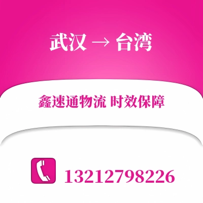 武汉到台湾物流专线,武汉到台湾货运,武汉至台湾物流公司